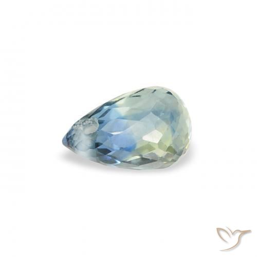 Sapphire Gemstone in 5 x 3.3 mm Size for Sale, Sapphire Stone in Teal Color