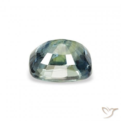 Sapphire Gemstone in 5 x 6.2 mm Size for Sale, Sapphire Stone in Teal Color