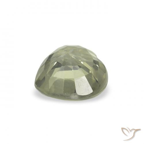 Sapphire Gemstone in 5 x 5 mm (calibrated) Size for Sale, Sapphire Stone in Yellowish Green Color