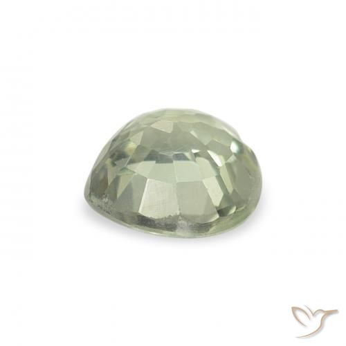 Sapphire Gemstone in 5 x 5 mm (calibrated) Size for Sale, Sapphire Stone in Light Green Color