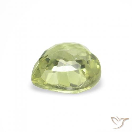 Sapphire Gemstone in 5 x 5 mm (calibrated) Size for Sale, Sapphire Stone in Light Green Color