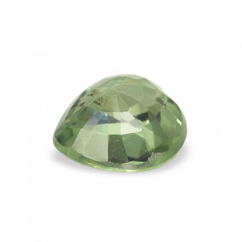 Sapphire Gemstone in 5 x 5 mm (calibrated) Size for Sale, Sapphire Stone in Warm Green Color