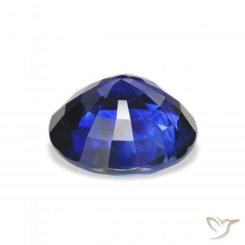 Sapphire Gemstone in 11.5 mm Size for Sale, Sapphire Stone in Royal Blue Color
