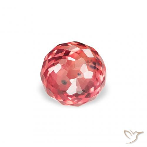 0.36ct Natural Bright Red Sapphire, Round, VS