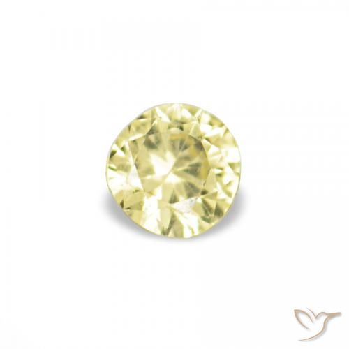 1.52 ctw Yellow Sapphire Stones, Natural Sapphire in Diamond-Cut Shape for Sale