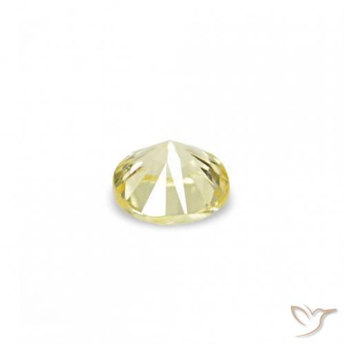 Sapphire Gemstones in 1.4 mm (calibrated) Size for Sale, Sapphire Stones in Light Yellow Color