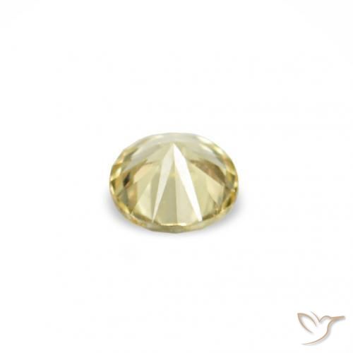 Sapphire Gemstones in 1.4 mm (calibrated) Size for Sale, Sapphire Stones in Light Yellow Color