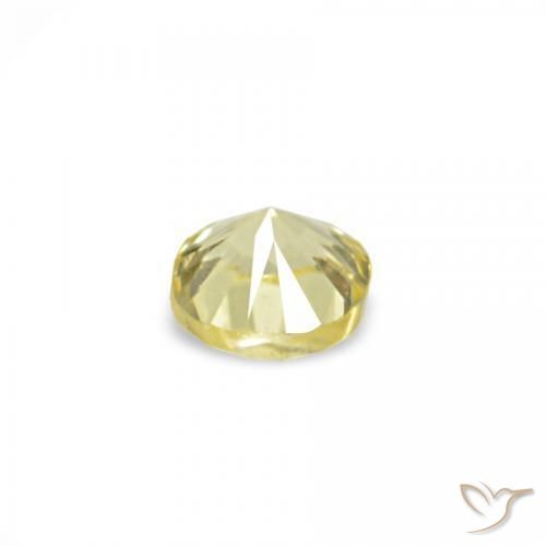 Sapphire Gemstones in 1.4 mm (calibrated) Size for Sale, Sapphire Stones in Light Yellow Color