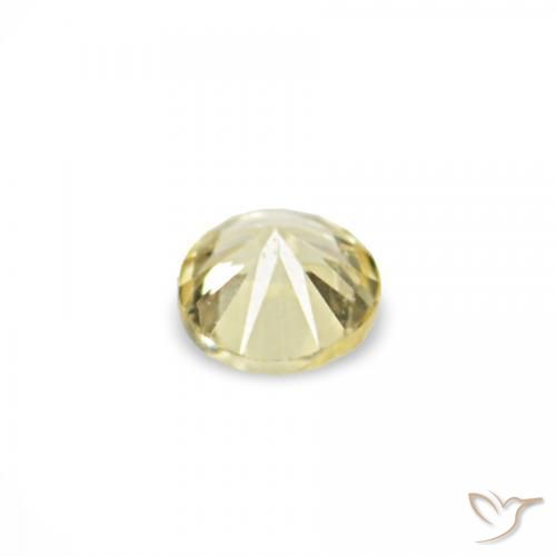 Sapphire Gemstones in 1.4 mm (calibrated) Size for Sale, Sapphire Stones in Light Laguna Yellow Color