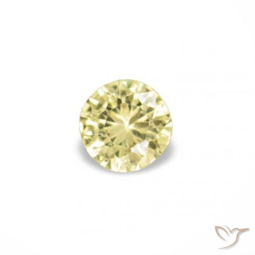 1.53 ctw Yellow Sapphire Stones, Natural Sapphire in Diamond-Cut Shape for Sale