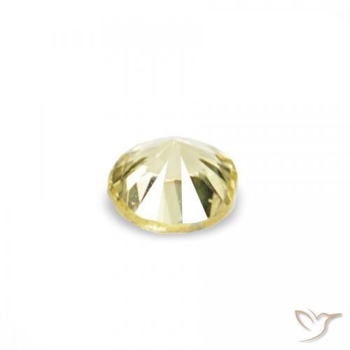 Sapphire Gemstones in 1.4 mm (calibrated) Size for Sale, Sapphire Stones in Pale Yellow Color