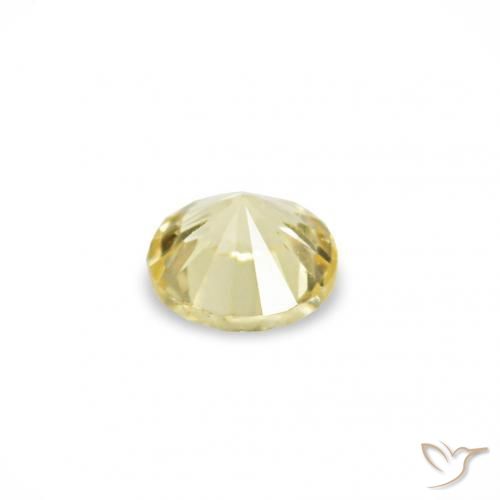 Sapphire Gemstones in 1.4 mm (calibrated) Size for Sale, Sapphire Stones in Pale Yellow Color