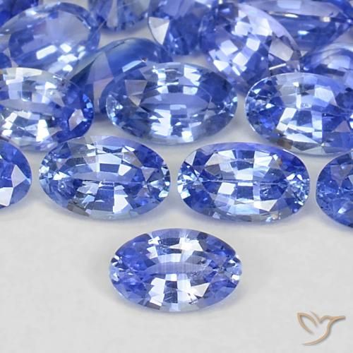 0.27ct Pastel Blue Sapphire, Oval, VS