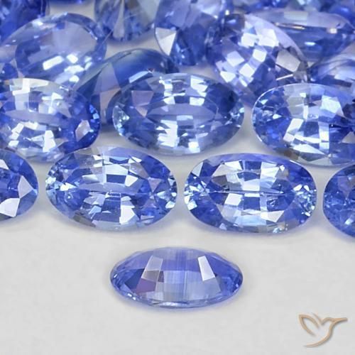 Sapphire Gemstone in 5 x 3 mm (calibrated) Size for Sale, Sapphire Stone in Pastel Blue Color