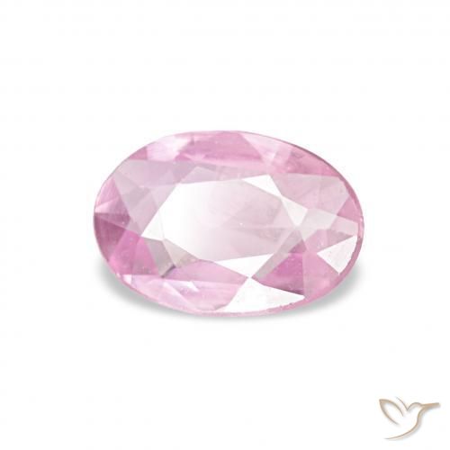 0.40 ct Purple Sapphire Stone, Natural Sapphire in Oval Facet Shape for Sale