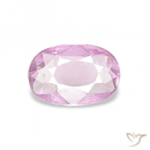 0.40ct Light Pinkish Violet Purple Sapphire, Oval, VVS