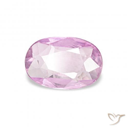 0.40 ct Purple Sapphire Stone, Natural Sapphire in Oval Facet Shape for Sale