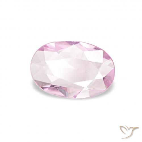 0.32 ct Pink Sapphire Stone, Natural Sapphire in Oval Facet Shape for Sale