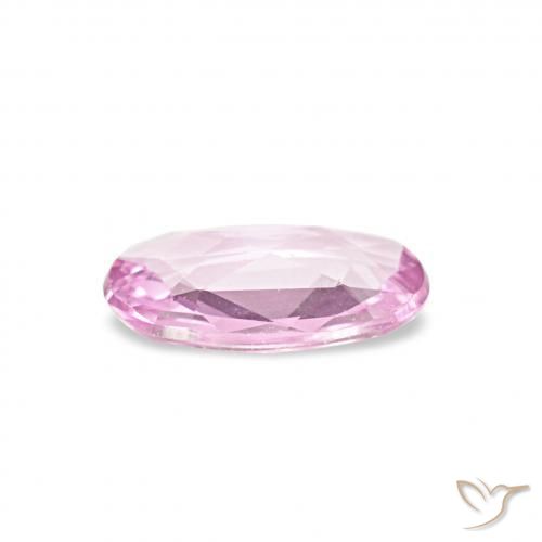 Sapphire Gemstone in 6 x 4 mm (calibrated) Size for Sale, Sapphire Stone in Bubblegum Pink Color