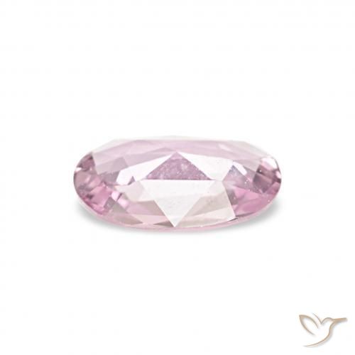 Sapphire Gemstone in 5.8 x 3.9 mm Size for Sale, Sapphire Stone in Light Pink Color