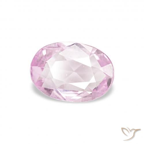 0.43 ct Purple Sapphire Stone, Natural Sapphire in Oval Facet Shape for Sale