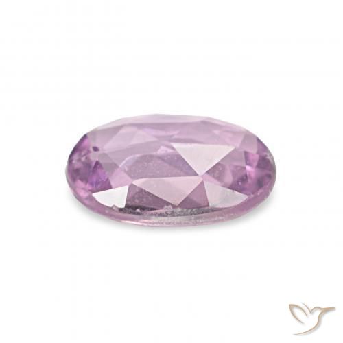 Sapphire Gemstone in 6 x 4 mm (calibrated) Size for Sale, Sapphire Stone in Pinkish Purple Color