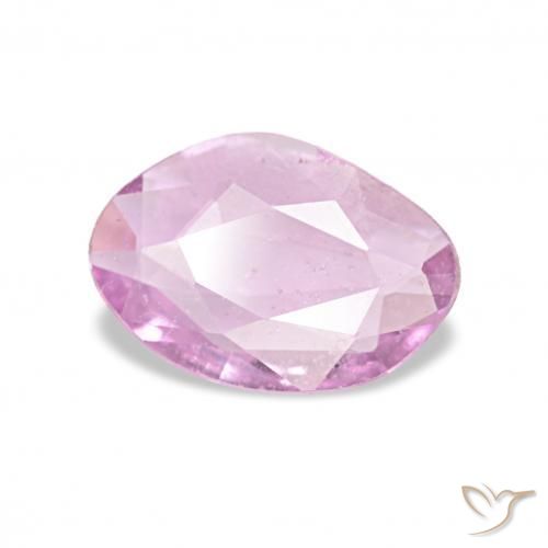 0.57 ct Pink Sapphire Stone, Natural Sapphire in Fancy Cut Shape for Sale
