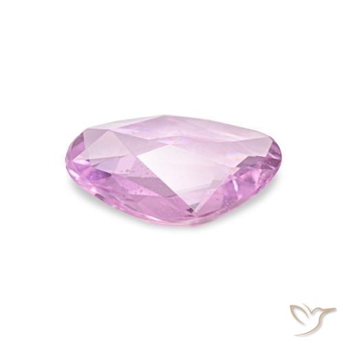 Sapphire Gemstone in 6.8 x 5.1 mm Size for Sale, Sapphire Stone in Bright Pink Color