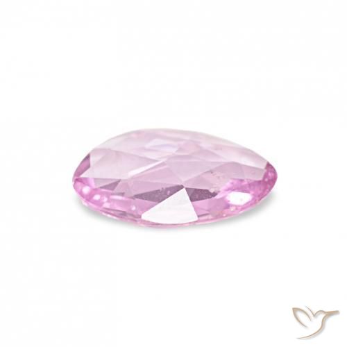 Sapphire Gemstone in 6.3 x 4.2 mm Size for Sale, Sapphire Stone in Bright Pink Color