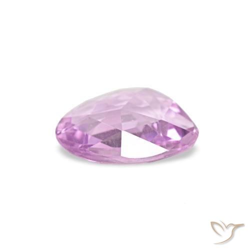 Sapphire Gemstone in 6 x 4.9 mm Size for Sale, Sapphire Stone in Bright Pink Color