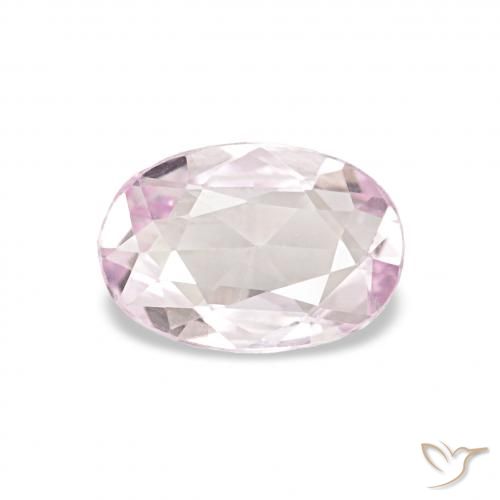 0.44ct Very Light Pink Sapphire, Oval, VVS