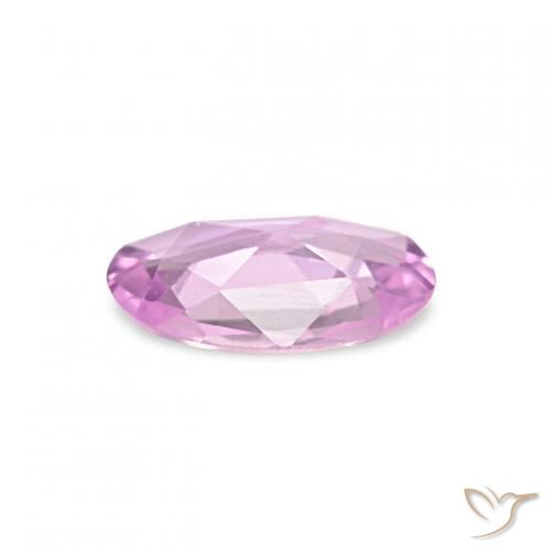 Sapphire Gemstone in 5.8 x 3.8 mm Size for Sale, Sapphire Stone in Light Purple Color