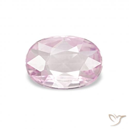 0.43ct Light Cherry Pink Sapphire, Oval, VVS