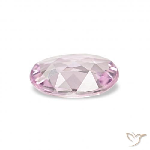 Sapphire Gemstone in 6 x 4 mm (calibrated) Size for Sale, Sapphire Stone in Light Cherry Pink Color