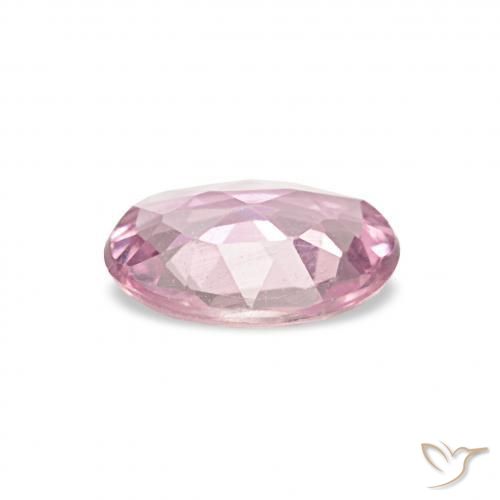 Sapphire Gemstone in 6 x 4 mm (calibrated) Size for Sale, Sapphire Stone in Light Bubblegum Pink Color