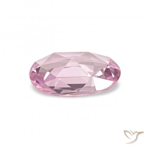 Sapphire Gemstone in 6 x 4 mm (calibrated) Size for Sale, Sapphire Stone in Bubblegum Pink Color