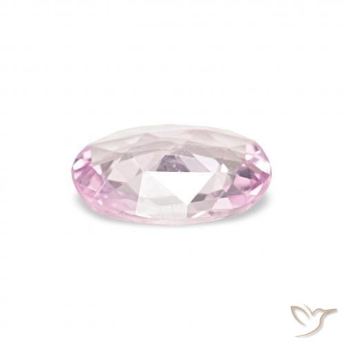 Sapphire Gemstone in 5.7 x 4 mm Size for Sale, Sapphire Stone in Light Pink Color