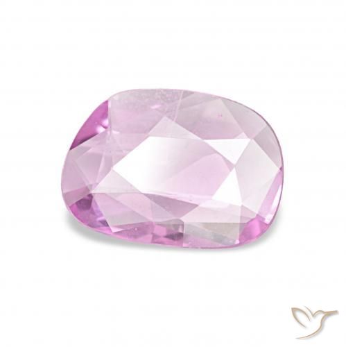 0.55 ct Purple Sapphire Stone, Natural Sapphire in Fancy Cut Shape for Sale