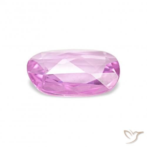 Sapphire Gemstone in 7 x 5 mm (calibrated) Size for Sale, Sapphire Stone in Pinkish Purple Color