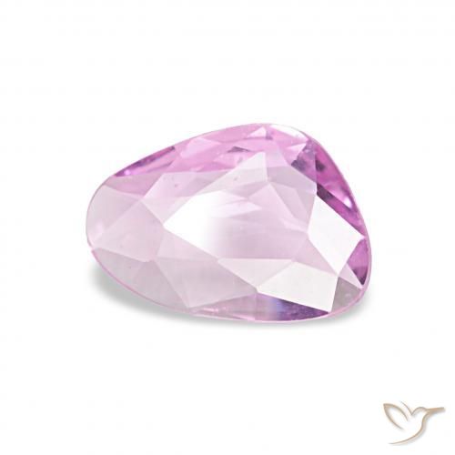 0.36 ct Purple Sapphire Stone, Natural Sapphire in Fancy Cut Shape for Sale