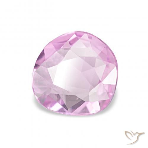 0.58 ct Purple Sapphire Stone, Natural Sapphire in Fancy Cut Shape for Sale
