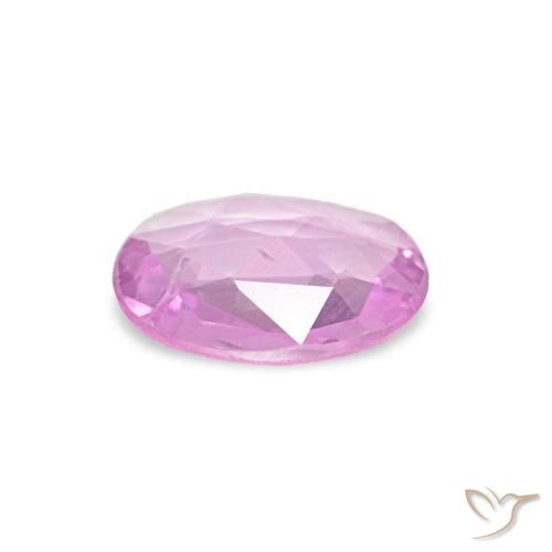 Sapphire Gemstone in 6.1 x 4.8 mm Size for Sale, Sapphire Stone in Medium Purple Color