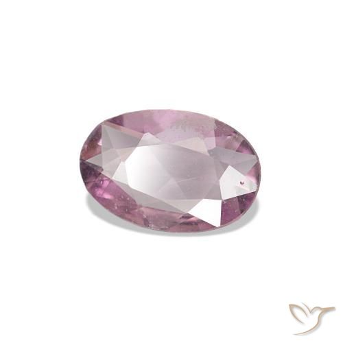 0.30 ct Purple Sapphire Stone, Natural Sapphire in Oval Facet Shape for Sale