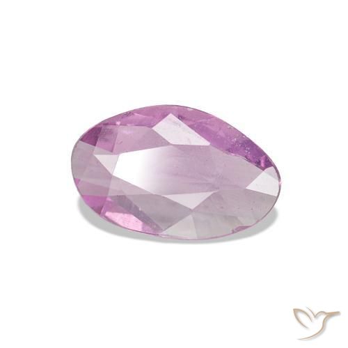 0.48 ct Purple Sapphire Stone, Natural Sapphire in Fancy Cut Shape for Sale