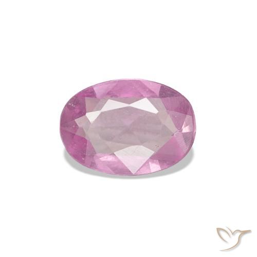 0.39ct Light Magenta Sapphire, Oval, VS