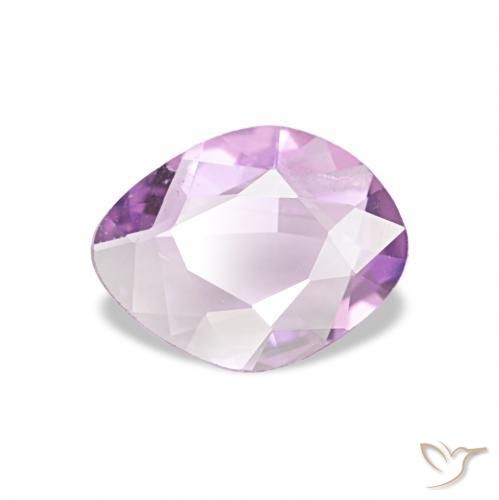 0.54 ct Purple Sapphire Stone, Natural Sapphire in Fancy Cut Shape for Sale