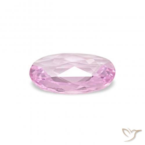 Sapphire Gemstone in 6 x 4 mm (calibrated) Size for Sale, Sapphire Stone in Light Rose Pink Color