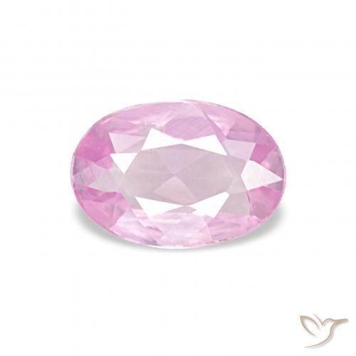 0.40ct Pinkish Violet Purple Sapphire, Oval, VVS