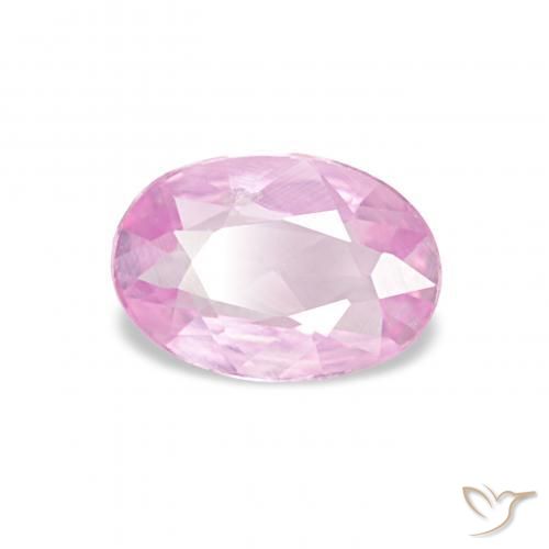 0.40 ct Purple Sapphire Stone, Natural Sapphire in Oval Facet Shape for Sale