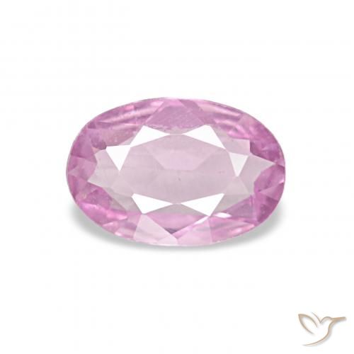 0.43ct Purple-Pink Sapphire, Oval, VVS-VS